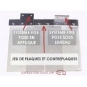 ACCESSOIRES SYSTEME POUR RIDEAU FIXE (1200 mm)