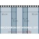 RIDEAUX LANIERES PVC AMOVIBLES RIDEAU DECROCHABLE A LAMELLES PVC - MODE EXPERT
