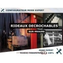 RIDEAU DECROCHABLE A LAMELLES PVC  - MODE EXPERT