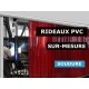 RIDEAUX LANIERES PVC SPECIAUX ET TECHNIQUES RIDEAU A LANIERES PVC SOUDURE